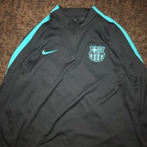Nike Dri-Fit FC Barcelona Squad 1/4 Zip Drill Top
